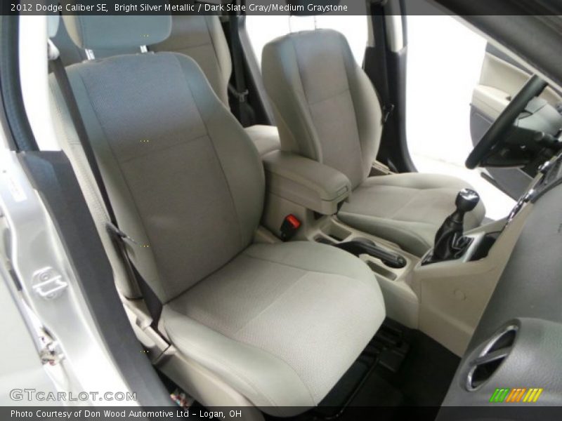 Bright Silver Metallic / Dark Slate Gray/Medium Graystone 2012 Dodge Caliber SE
