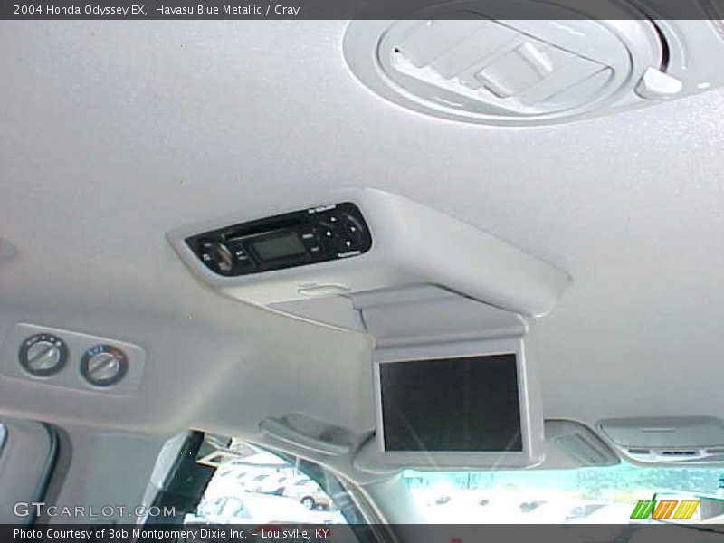Havasu Blue Metallic / Gray 2004 Honda Odyssey EX