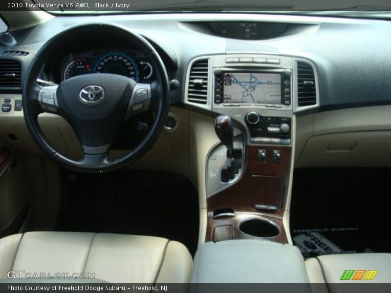 Black / Ivory 2010 Toyota Venza V6 AWD