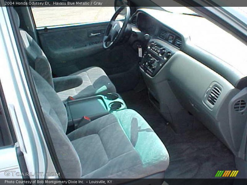 Havasu Blue Metallic / Gray 2004 Honda Odyssey EX