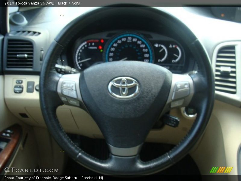Black / Ivory 2010 Toyota Venza V6 AWD
