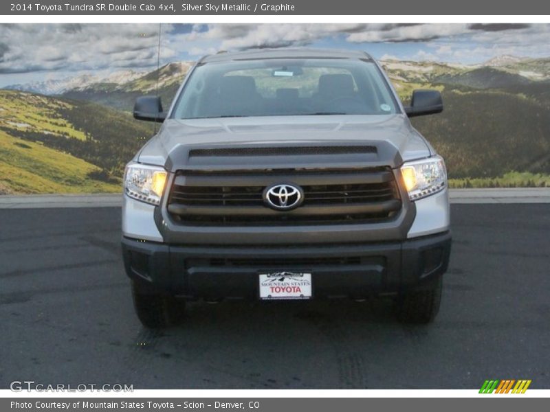 Silver Sky Metallic / Graphite 2014 Toyota Tundra SR Double Cab 4x4