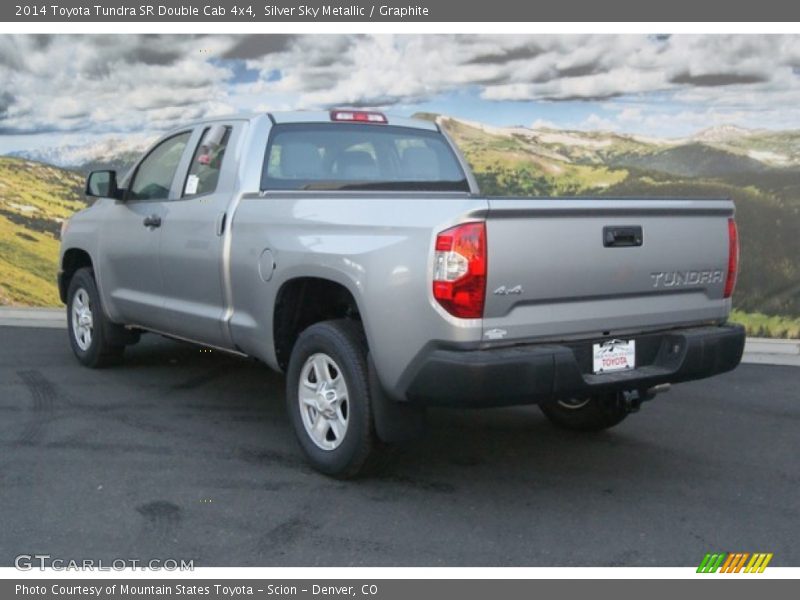 Silver Sky Metallic / Graphite 2014 Toyota Tundra SR Double Cab 4x4