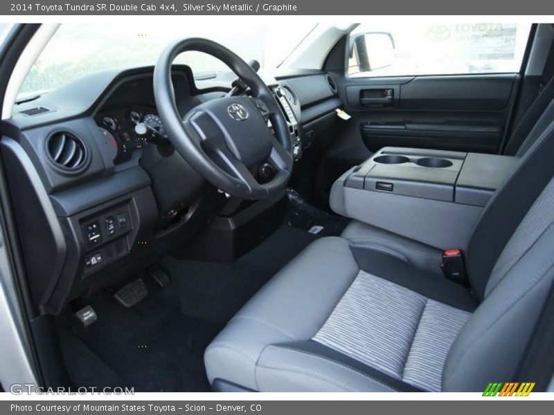 Silver Sky Metallic / Graphite 2014 Toyota Tundra SR Double Cab 4x4