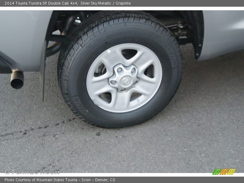 Silver Sky Metallic / Graphite 2014 Toyota Tundra SR Double Cab 4x4