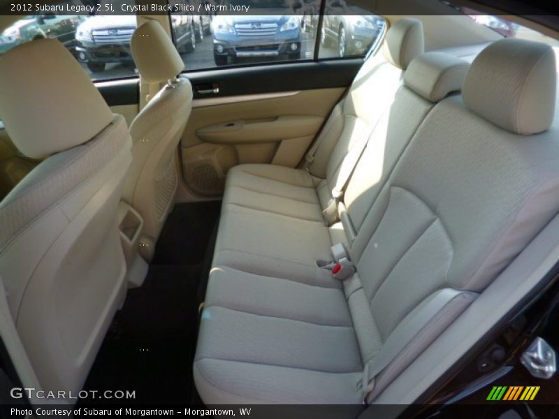 Crystal Black Silica / Warm Ivory 2012 Subaru Legacy 2.5i
