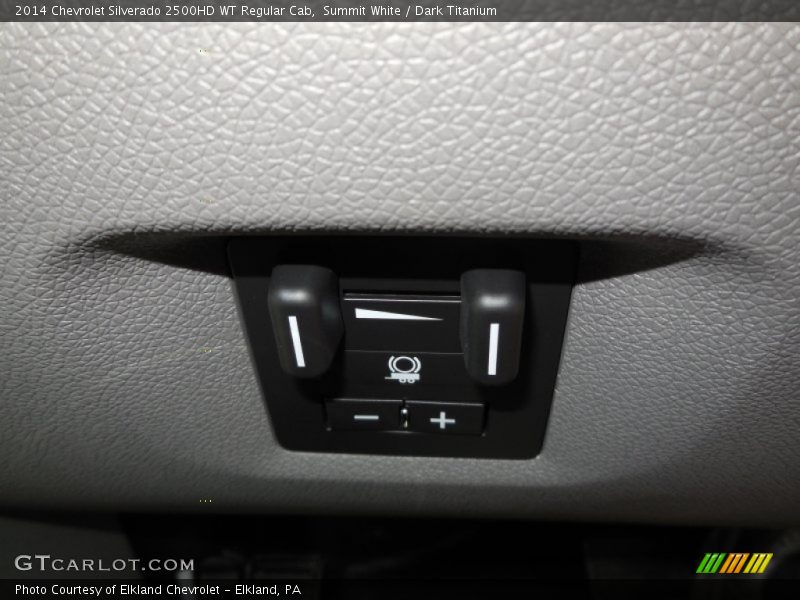 Summit White / Dark Titanium 2014 Chevrolet Silverado 2500HD WT Regular Cab