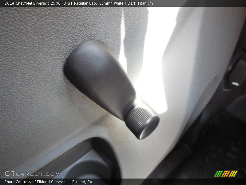 Summit White / Dark Titanium 2014 Chevrolet Silverado 2500HD WT Regular Cab