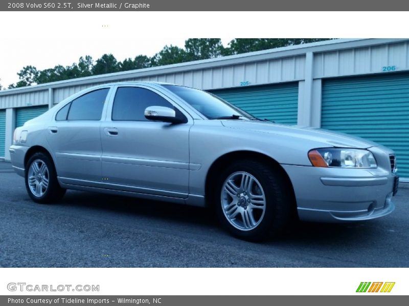 Silver Metallic / Graphite 2008 Volvo S60 2.5T