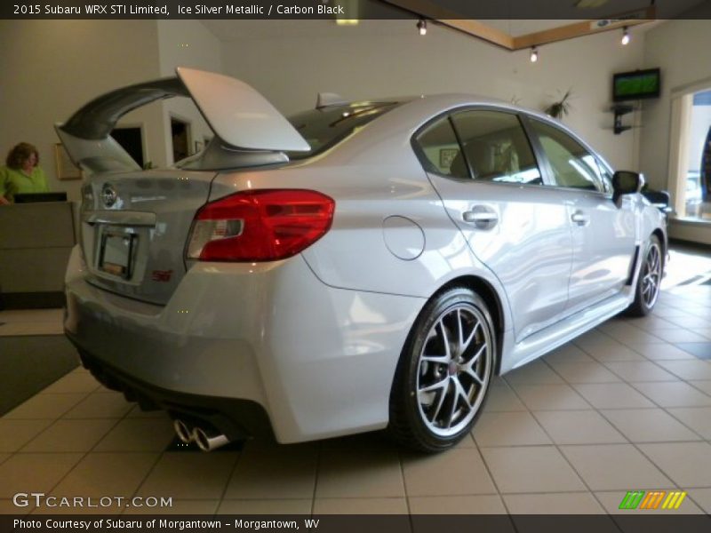 Ice Silver Metallic / Carbon Black 2015 Subaru WRX STI Limited