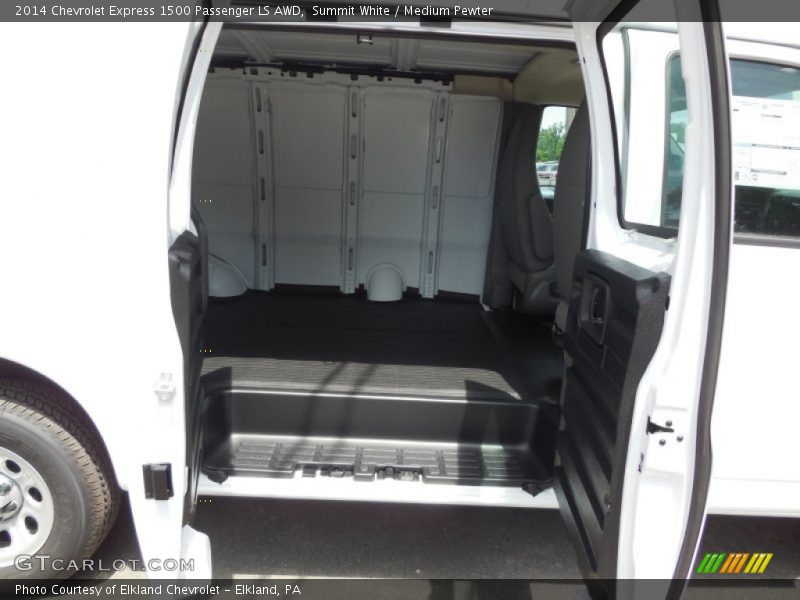 Summit White / Medium Pewter 2014 Chevrolet Express 1500 Passenger LS AWD