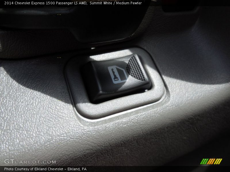 Summit White / Medium Pewter 2014 Chevrolet Express 1500 Passenger LS AWD