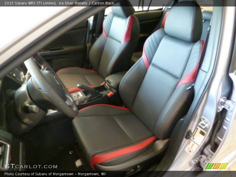 Front Seat of 2015 WRX STI Limited