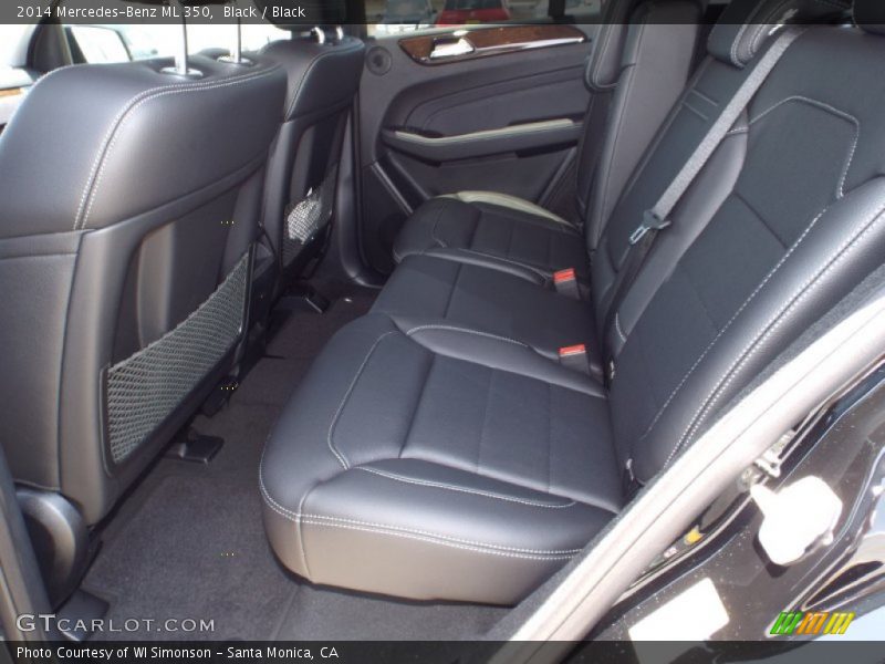 Black / Black 2014 Mercedes-Benz ML 350