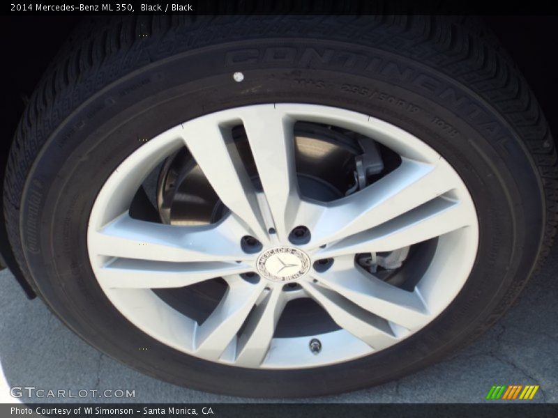 Black / Black 2014 Mercedes-Benz ML 350