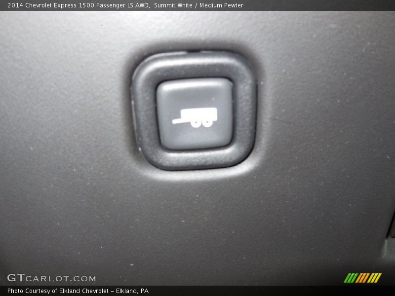Summit White / Medium Pewter 2014 Chevrolet Express 1500 Passenger LS AWD