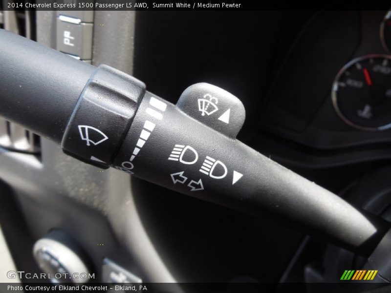 Controls of 2014 Express 1500 Passenger LS AWD