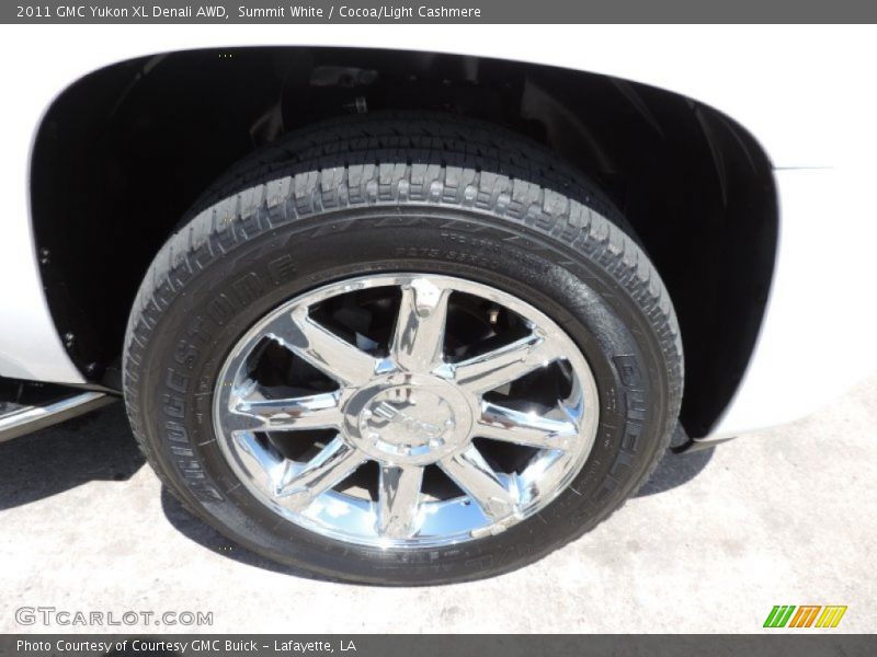 Summit White / Cocoa/Light Cashmere 2011 GMC Yukon XL Denali AWD
