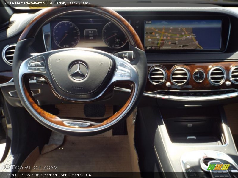 Black / Black 2014 Mercedes-Benz S 550 Sedan