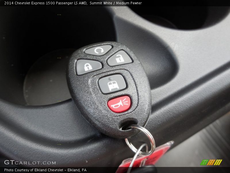 Keys of 2014 Express 1500 Passenger LS AWD