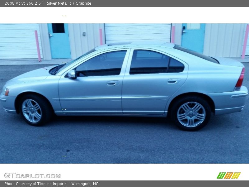 Silver Metallic / Graphite 2008 Volvo S60 2.5T