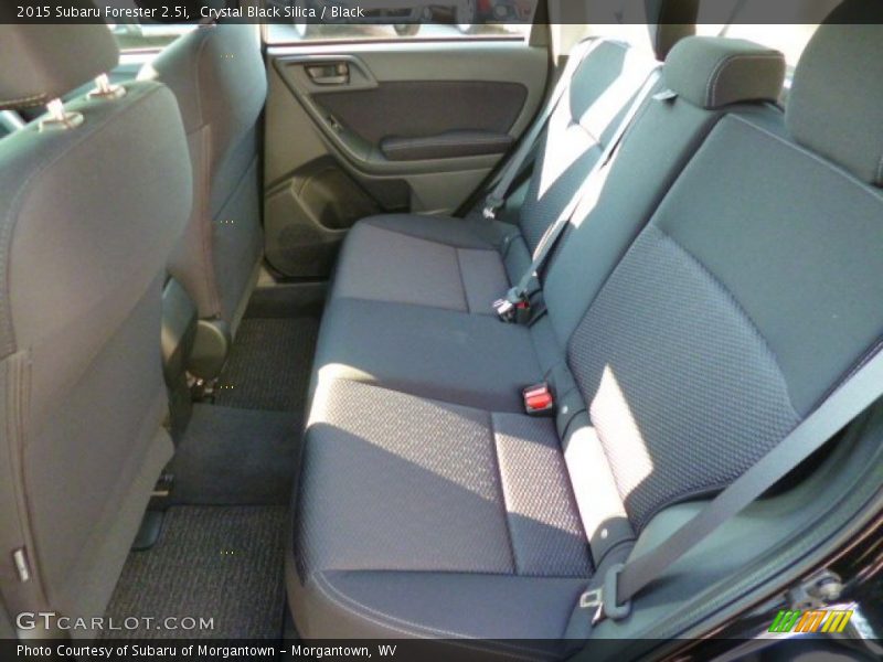 Rear Seat of 2015 Forester 2.5i