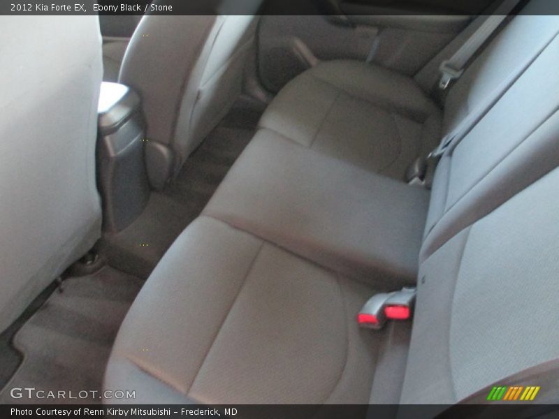 Ebony Black / Stone 2012 Kia Forte EX