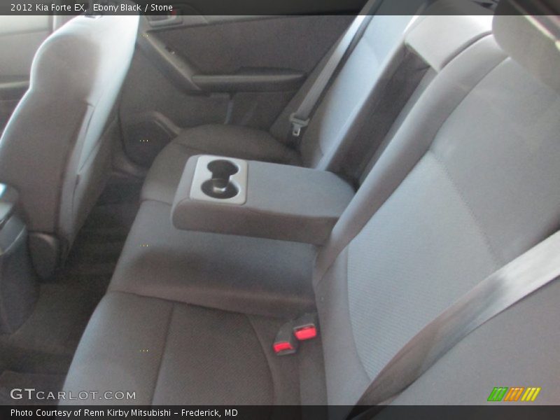 Ebony Black / Stone 2012 Kia Forte EX
