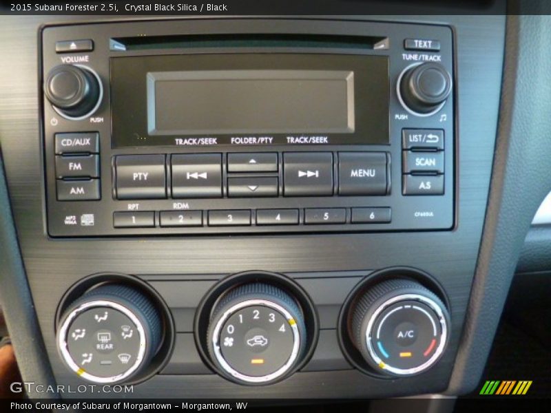 Controls of 2015 Forester 2.5i