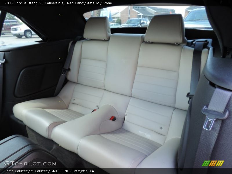 Red Candy Metallic / Stone 2013 Ford Mustang GT Convertible