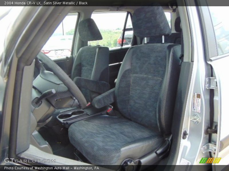 Satin Silver Metallic / Black 2004 Honda CR-V LX