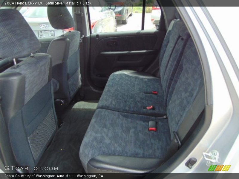 Satin Silver Metallic / Black 2004 Honda CR-V LX