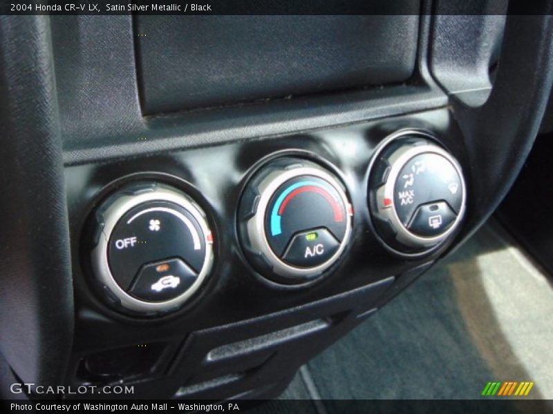 Satin Silver Metallic / Black 2004 Honda CR-V LX