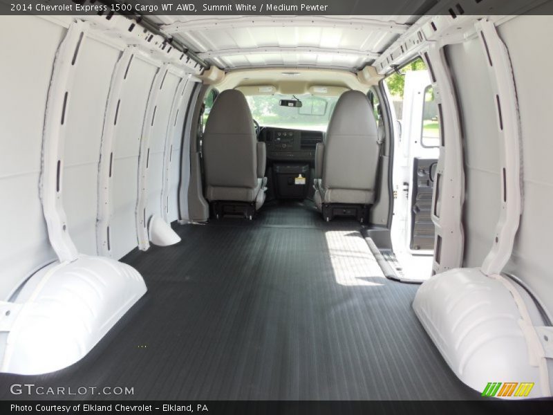 Summit White / Medium Pewter 2014 Chevrolet Express 1500 Cargo WT AWD