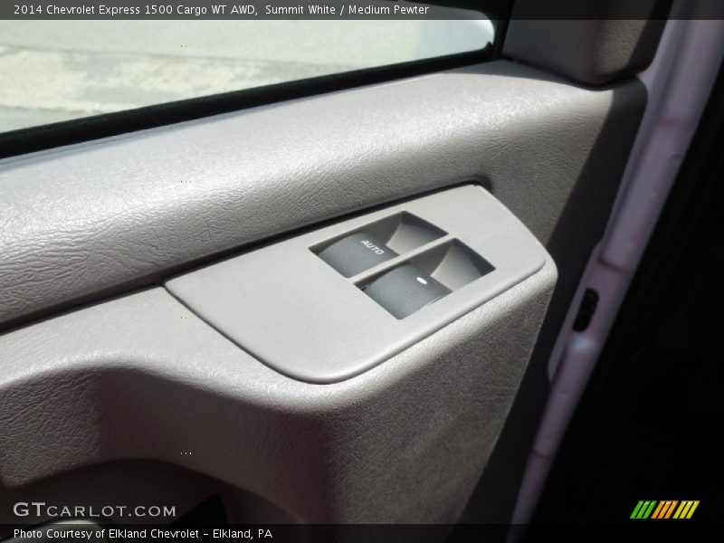 Summit White / Medium Pewter 2014 Chevrolet Express 1500 Cargo WT AWD