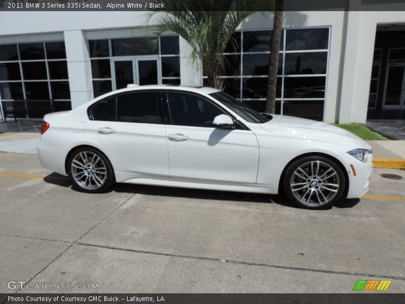 Alpine White / Black 2013 BMW 3 Series 335i Sedan