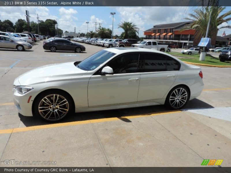 Alpine White / Black 2013 BMW 3 Series 335i Sedan