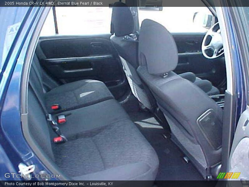 Eternal Blue Pearl / Black 2005 Honda CR-V LX 4WD