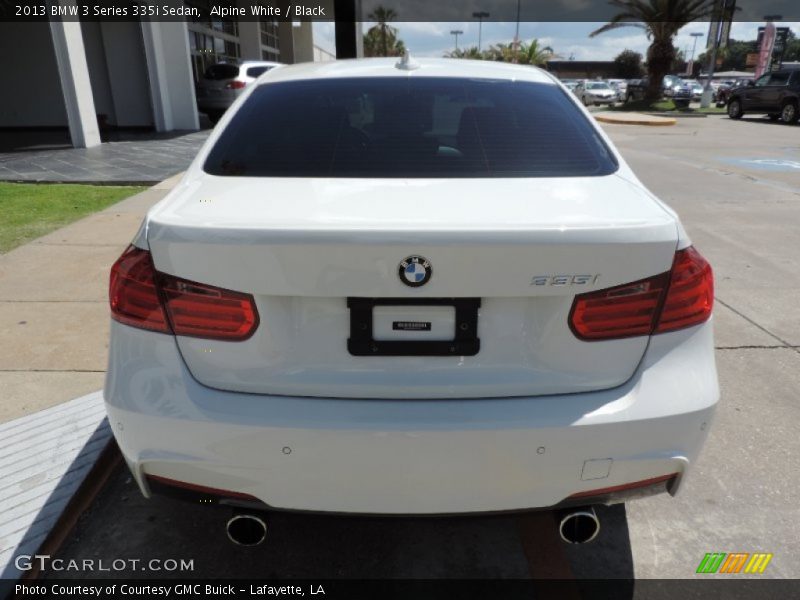 Alpine White / Black 2013 BMW 3 Series 335i Sedan