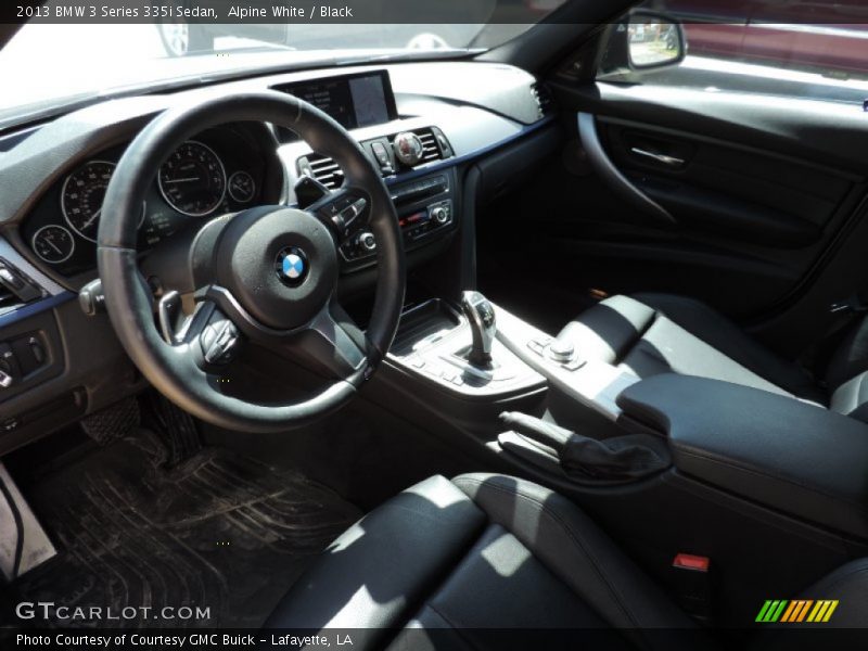 Alpine White / Black 2013 BMW 3 Series 335i Sedan