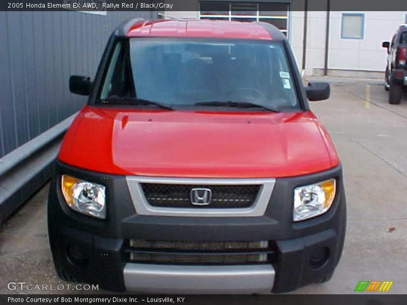 Rallye Red / Black/Gray 2005 Honda Element EX AWD