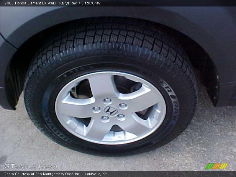 Rallye Red / Black/Gray 2005 Honda Element EX AWD