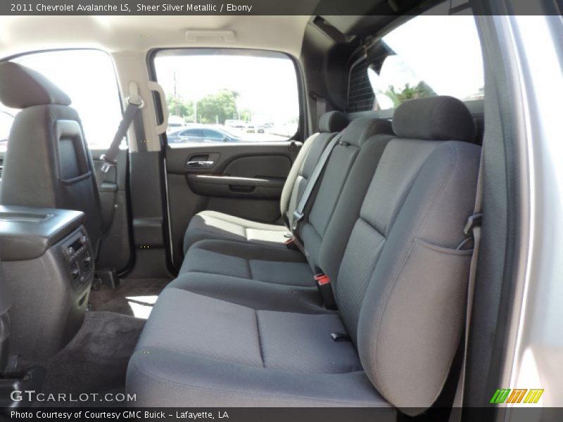 Sheer Silver Metallic / Ebony 2011 Chevrolet Avalanche LS