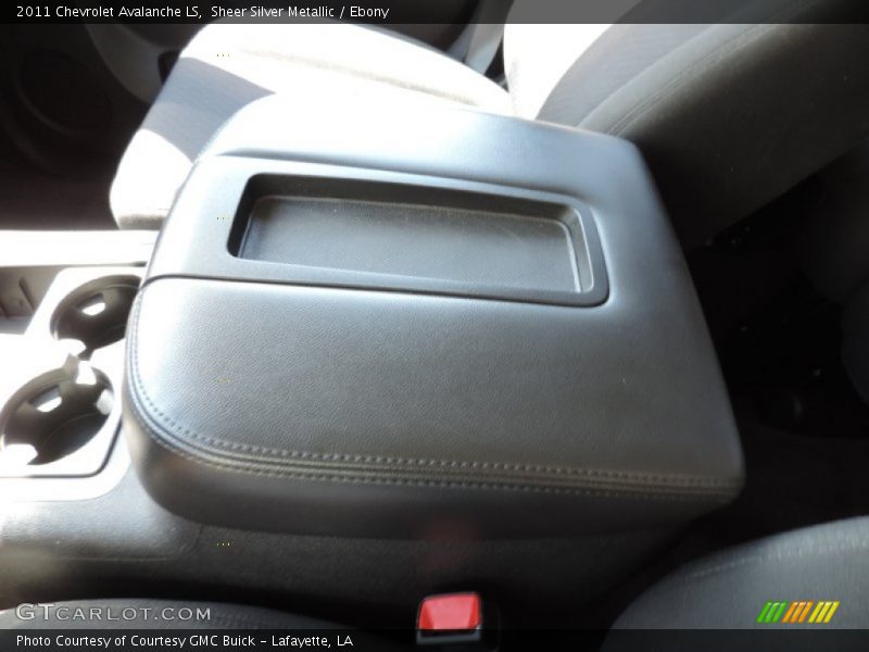 Sheer Silver Metallic / Ebony 2011 Chevrolet Avalanche LS