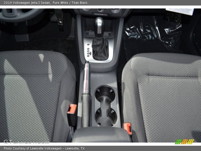 Pure White / Titan Black 2014 Volkswagen Jetta S Sedan
