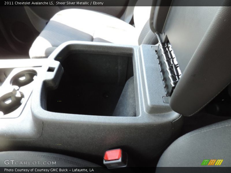 Sheer Silver Metallic / Ebony 2011 Chevrolet Avalanche LS