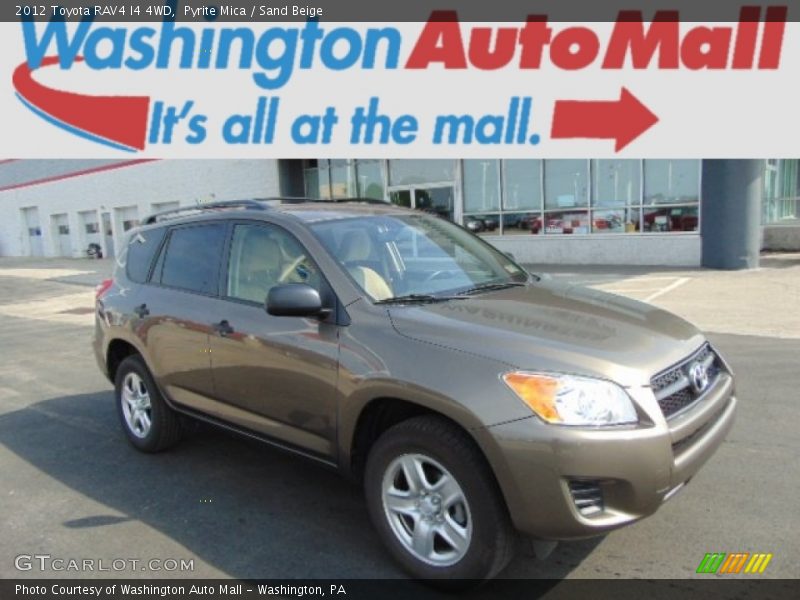 Pyrite Mica / Sand Beige 2012 Toyota RAV4 I4 4WD