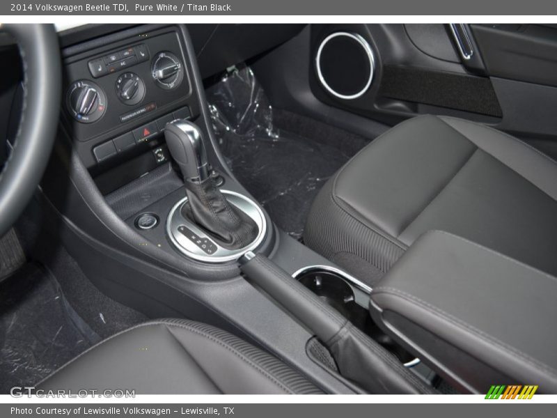 Pure White / Titan Black 2014 Volkswagen Beetle TDI