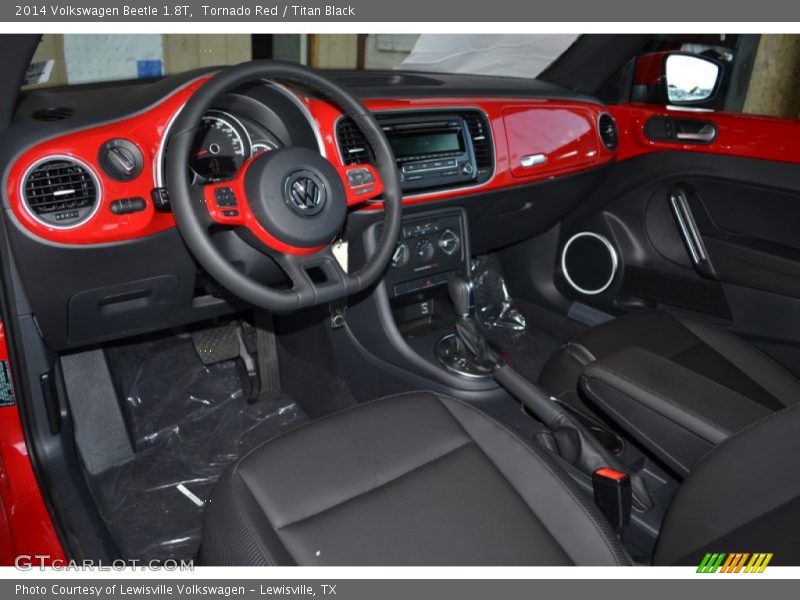 Titan Black Interior - 2014 Beetle 1.8T 