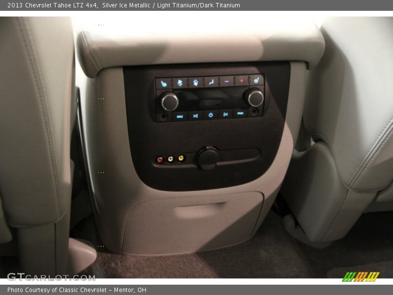 Silver Ice Metallic / Light Titanium/Dark Titanium 2013 Chevrolet Tahoe LTZ 4x4